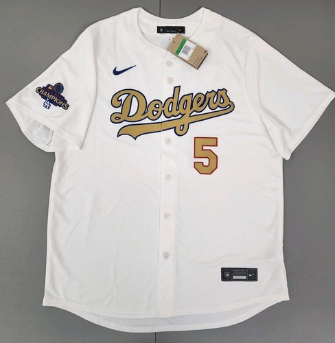 Nike Dodgers Freedie Freeman 2025 Gold Collection Limited Jersey Men's Size XL