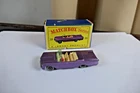Matchbox Lesney no. 39 pontiac convertible purple spw red base - with box