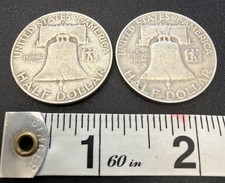 Circulated 1958 Franklin Half Dollars (1948-1963) for sale | eBay