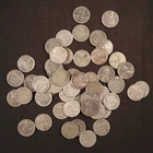 Roll of 50 - 1943 Lincoln Steel Wheat Cents - VF-AU Conditions-Nice Appearances