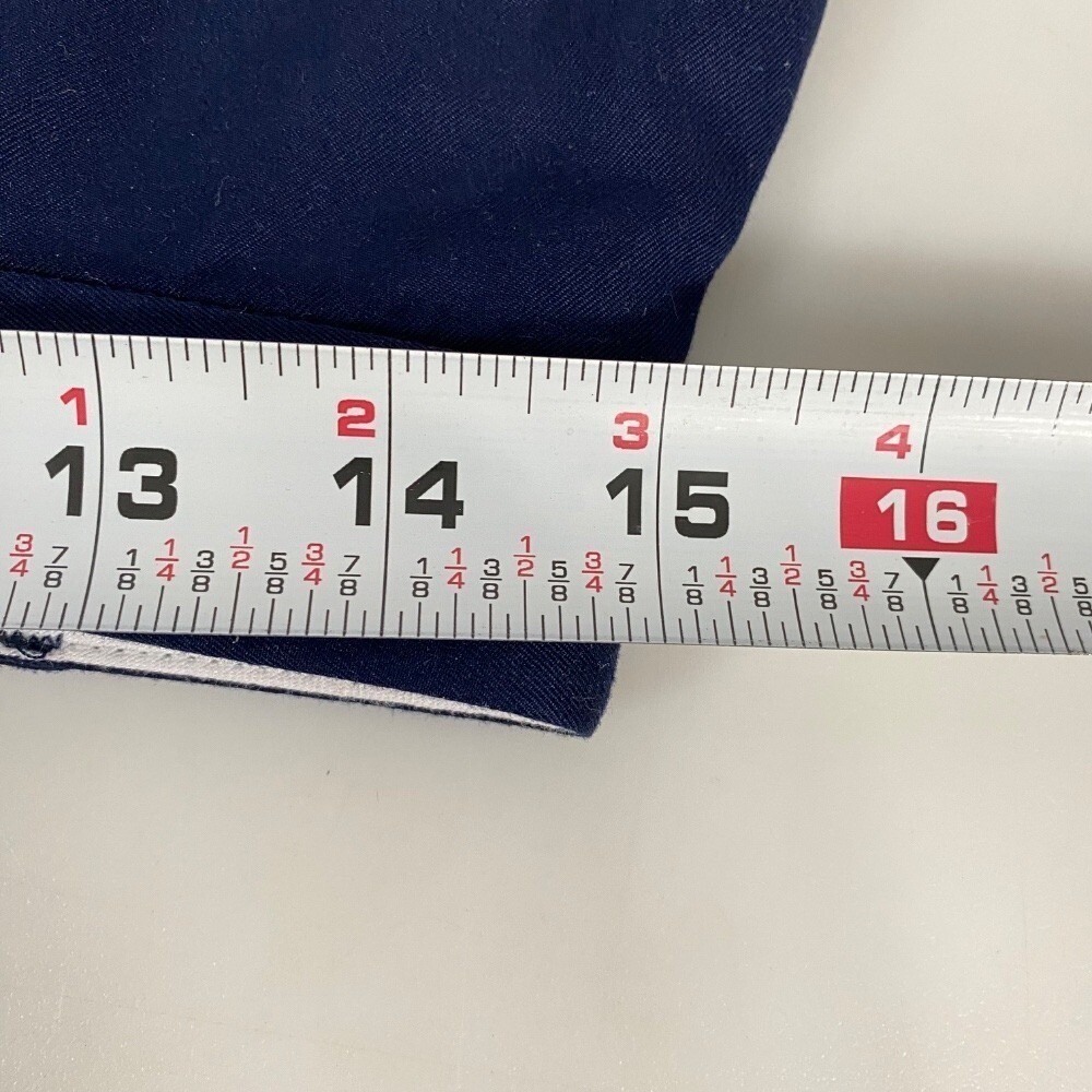 Ralph Lauren Golf Womens 90s 5" Inseam Chino Shorts sz 8 Blue Midrise Preppy Mom thumbnail 8