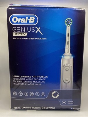 Oral-B Genius X Limited Rechargeable Electric Toothbrush - White (Open Box)