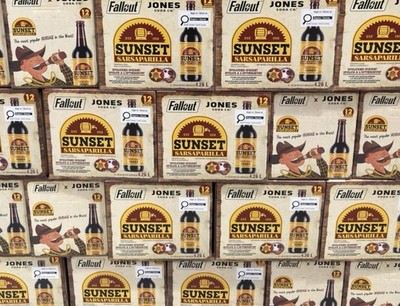 Fallout x Jones Soda Company Sunset Sarsaparilla Costco Exclusive 12 Pack NEW