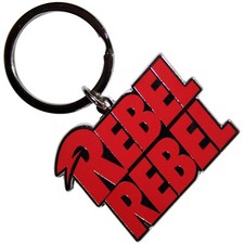 David Bowie Rebel Rebel keyring Keychain Size One Size