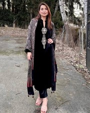 Ready to Wear Bollywood Gown Suit Indian Pakistani Salwar Kameez Wedding Dress