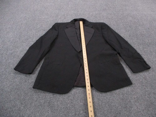 Brooks Brothers Jacket Mens 42 Black Wool Sports Coat Blazer Business USA Made - Picture 3 of 11