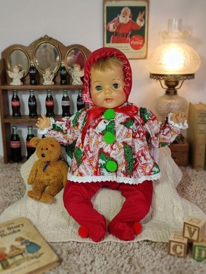 Handmade clothes for Ideal 21''  Snoozie Thumbelina doll  /No Doll-Coca Cola