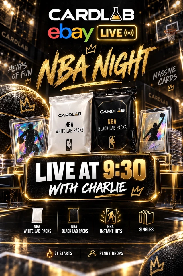 NBA REPACKS, SINGLES, $1 STARTS, PENNY DROPS!!!