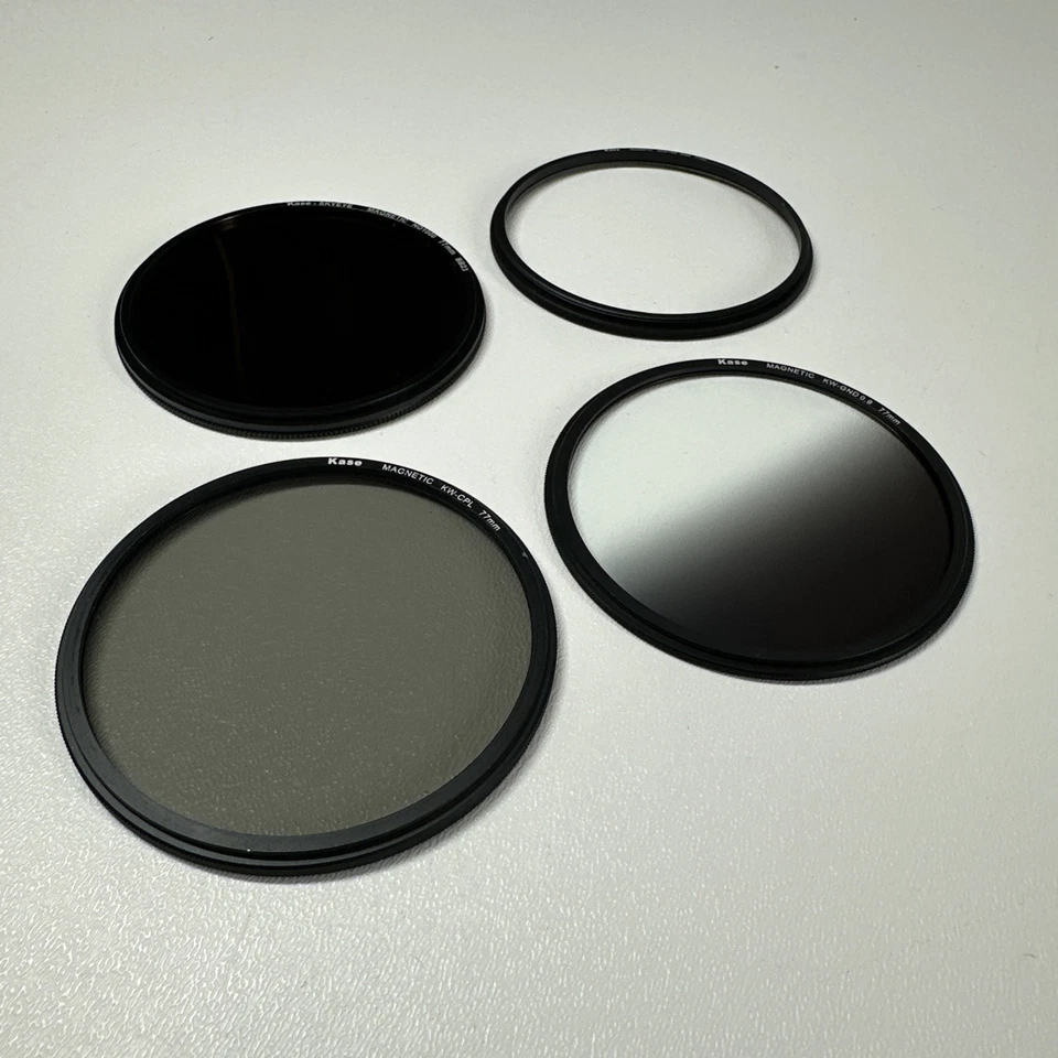 Kase 77mm Skyeye Magnético ND1000 / KW-CPL / KW-GND 0.9 + Anillo Adaptador Foto 2 de 4