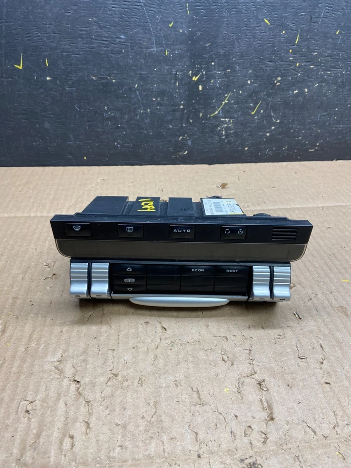Unidade de interruptores de controle climático CA 2008 a 2010 Porsche Cayenne central V1384 DG - Imagem 2 de 4