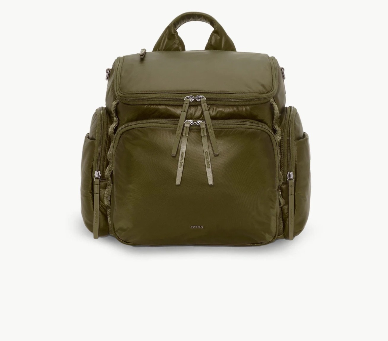 Bag Olive Nylon Backpack Waterproof Travel Bag Nwt