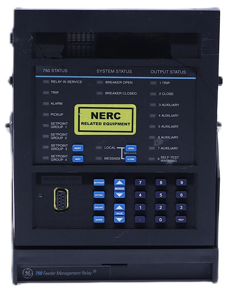 * GE 750 SR750 750-P5-G5-S5-HI-A20-G FEEDER MANAGEMENT RELAY - Image 2 of 4