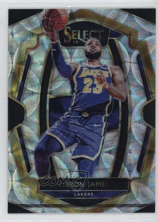 2018-19 Panini Select Premier Level Scope Prizm LeBron James #118 d4v