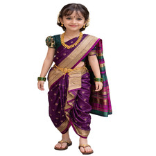 Indian Girls' sari/saree festival, wedding cultural prog. special Ready to wear