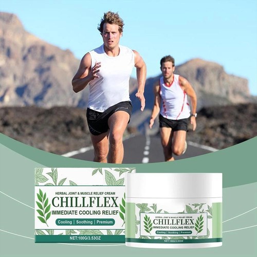 Crema calmante mentol CHILLFLEX actividades articulares en todo el cuerpo 3,5 oz - Imagen 3 de 17