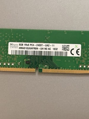 メモリー DDR4 8GBx2 PC4-2400T SKhynix SK Hynix Lot 8GB of (2) 4GB DDR4 RAM 1Rx16 PC4-2400T-SC0-11 Laptop