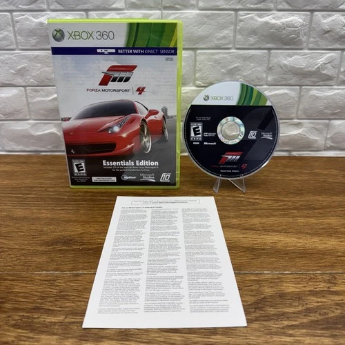Forza Motorsport 4: Essentials Edition (Microsoft Xbox 360) CIB Tested Working