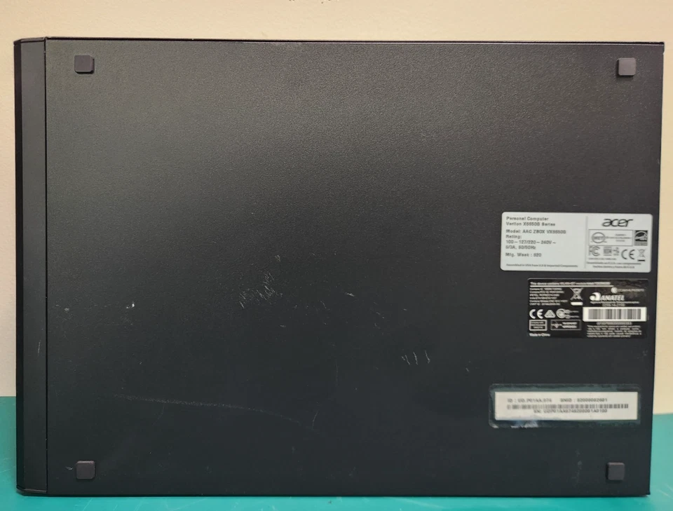 Acer Veriton X6650G Desktop Intel 7th gen barebone, No CPU No Ram No Hard Drive Foto 4 de 4