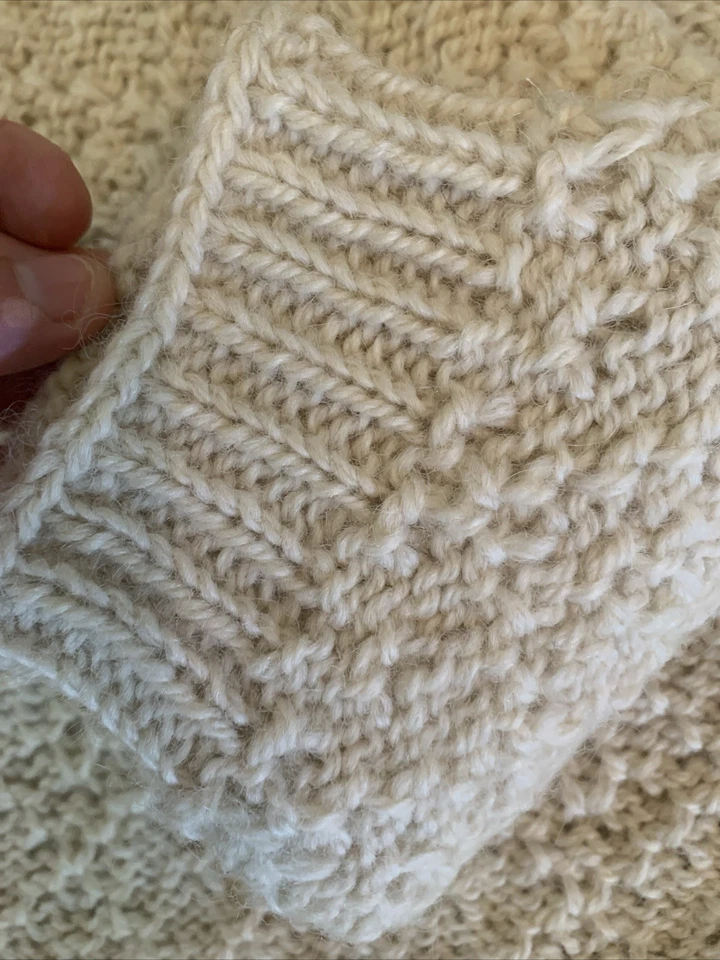 Suéter de lana de cordero tejido Kelly Johnson para hombre talla grande Foto 4 de 4