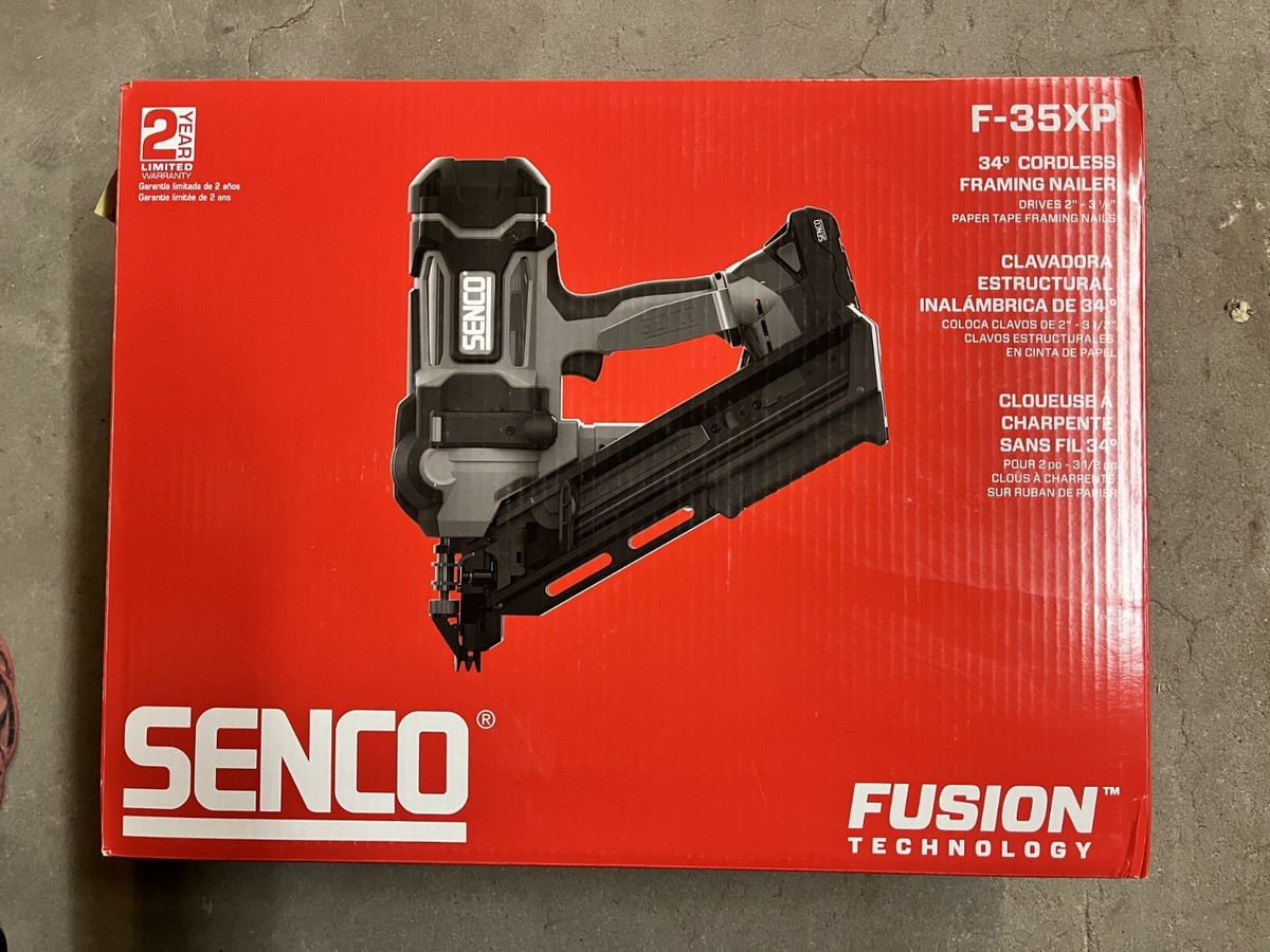 SENCO F-35XP 1/2” Cordless Paper Tape Framing Nailer (10G0001N