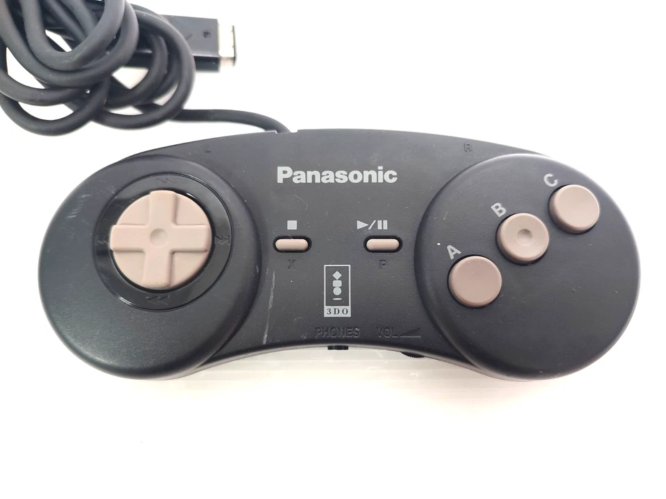 Panasonic 3DO REAL Control Pad model FZ-JP1X Controller Tested Japan - Image 2 of 4