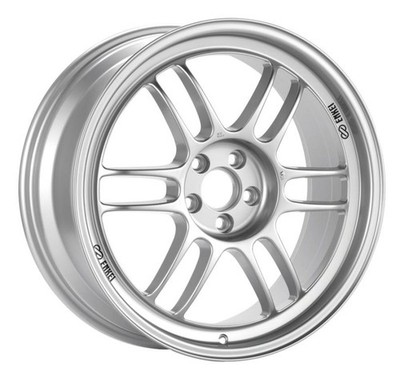 Enkei RPF1 17x8.5 5x114.3 30mm Offset 73mm Bore Silver Wheel Evo 8/9