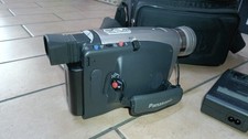 PANASONIC NV-VZ9EG VHS-C MOVIE CAMERA VIDEOCAMERA CON BATTERIA