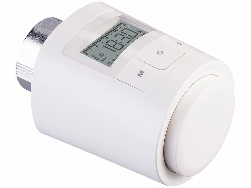 Tête thermostatique universelle programmable Revolt - Régulateur de radiateur M30