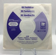 MGI PhotoSuite V8.1/ SE V1.1 / VideoWave III SE - Purple (3-066-676-02)