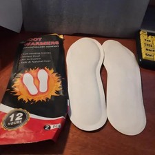 NEW In Box  Foot Warmer Insoles To Keep Your Feet Warm In Winter Size M