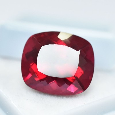 22.23 Ct Cushion Cut Natural Red Ruby High Valuable Loose Gemstone Certified