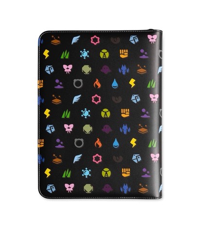 Pokémon TCG Elemental Types Zip Binder Pokemon Center Exclusive - Picture 4 of 6