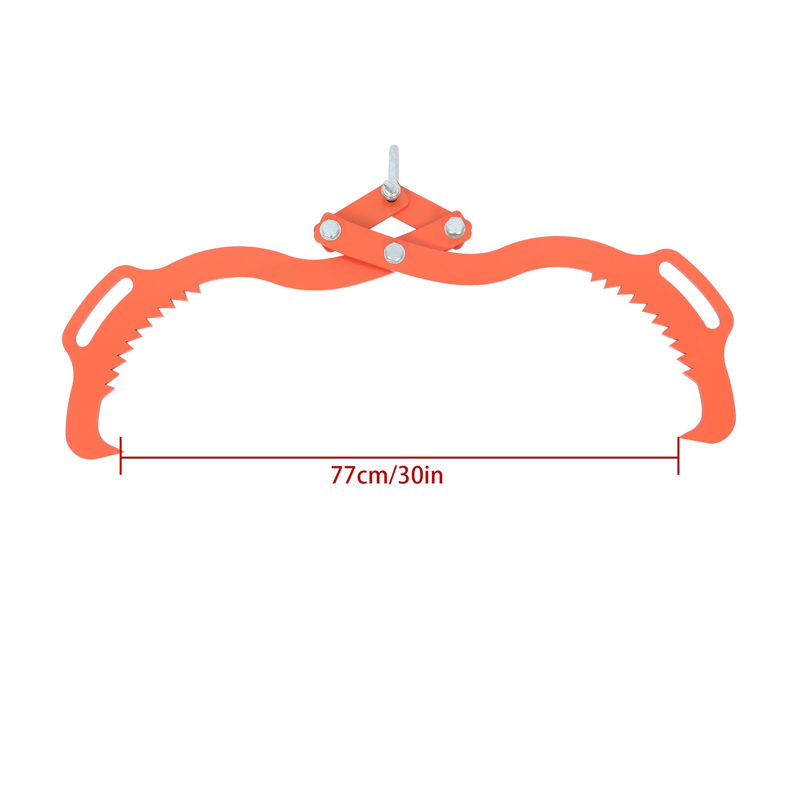 1× Heavy Duty 2 Claw Timber Log Lifting Logging Tongs Grabber Tong 30" Claw Hook