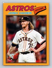 2026 Topps Heritage #9 Josh Hader Dark Yellow