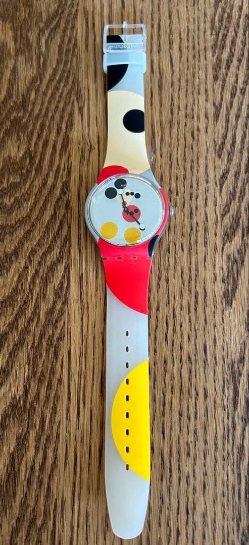 Swatch x Damien Hirst Mickey Mouse SUOZ290S Quartz Limited | eBay