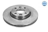 2X Bremsscheibe Vorne Meyle 16 15 521 0039 FÜR Dacia Lada Passend FÜR Nissan