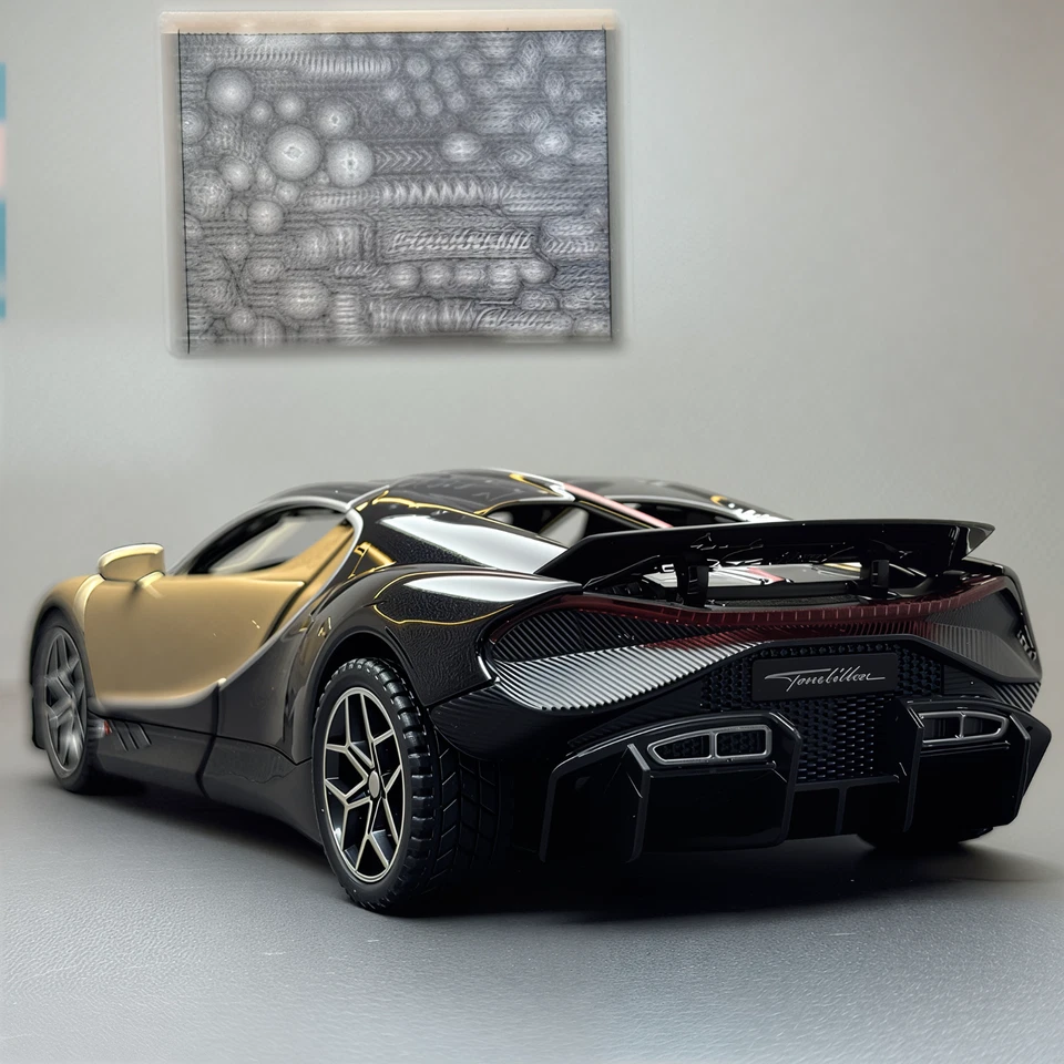 1:32 Bugatti Tourbillon Diecast Model Car Alloy Toy - Sound, Light, & Doors Open - Image 3 of 4