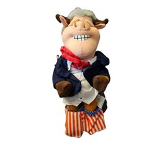 POLITICAL Infamous famous Meanies Bull Bill CLinton Plush NWT