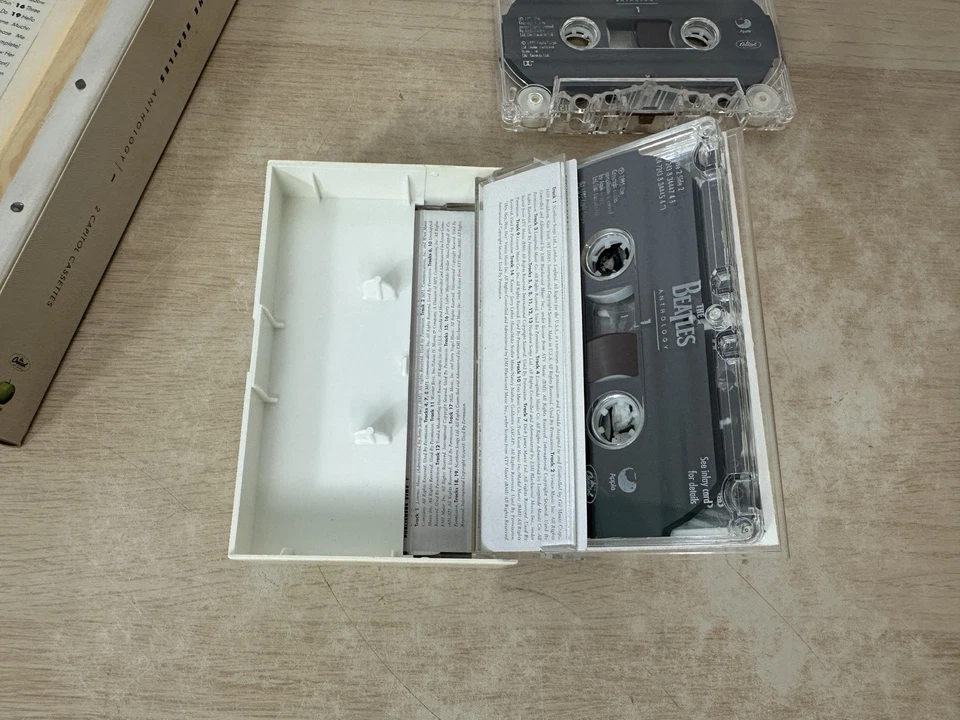 Антология The Beatles 1 - США двойной кассетный набор с оригинальной большой внешней коробкой - Изображение 3 из 4