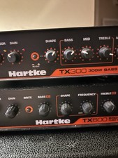 Hartke TX300 Bass Head Amplifier, 300W, Black