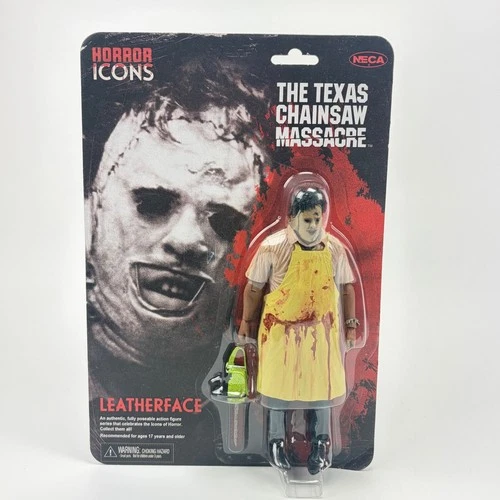 NECA Horror Icons Leatherface Texas Chainsaw Massacre Action Figure New Sealed - product listing photo