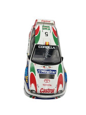 AUTOart 1/18 Toyota Corolla WRC #5 1998 Rally Car Modello Diecast Buone Condizioni