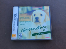 Nintendogs Lab Friends DS original Case and Inserts ONLY No game, NO Manual