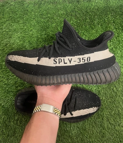 Adidas Yeezy Boost 350 V2 Oreo Nero Bianco Uomo 10 Sneakers (senza scatola)