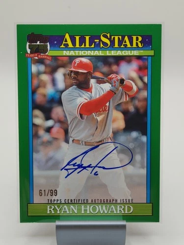2026 Topps Series 1 Ryan Howard Red Foil (RAW)