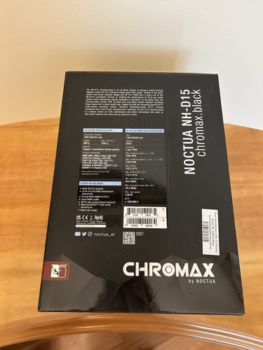 noctua nh-d15 chromax. czarny w pudełku: brak wysokiej jakości mieszanki termicznej (mocowanie) - Zdjęcie 4 z 13