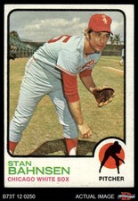 1973 Topps #20 Stan Bahnsen xGAP White Sox COMMON VARIATION 4 - VG/EX