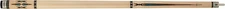 Spartan SPR04 Tiger Maple, Blue Inlay & Steel Spears Pool/Billiards Cue Stick