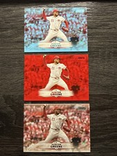 2025 Topps Stadium Club Hunter Greene Red & Light Blue Foil & Base #92
