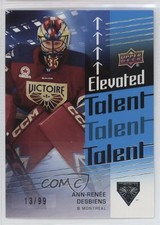 2024-25 Upper Deck PWHL Elevated Talent Blue Ann-Renee Desbiens ET-19 Blue 13/99
